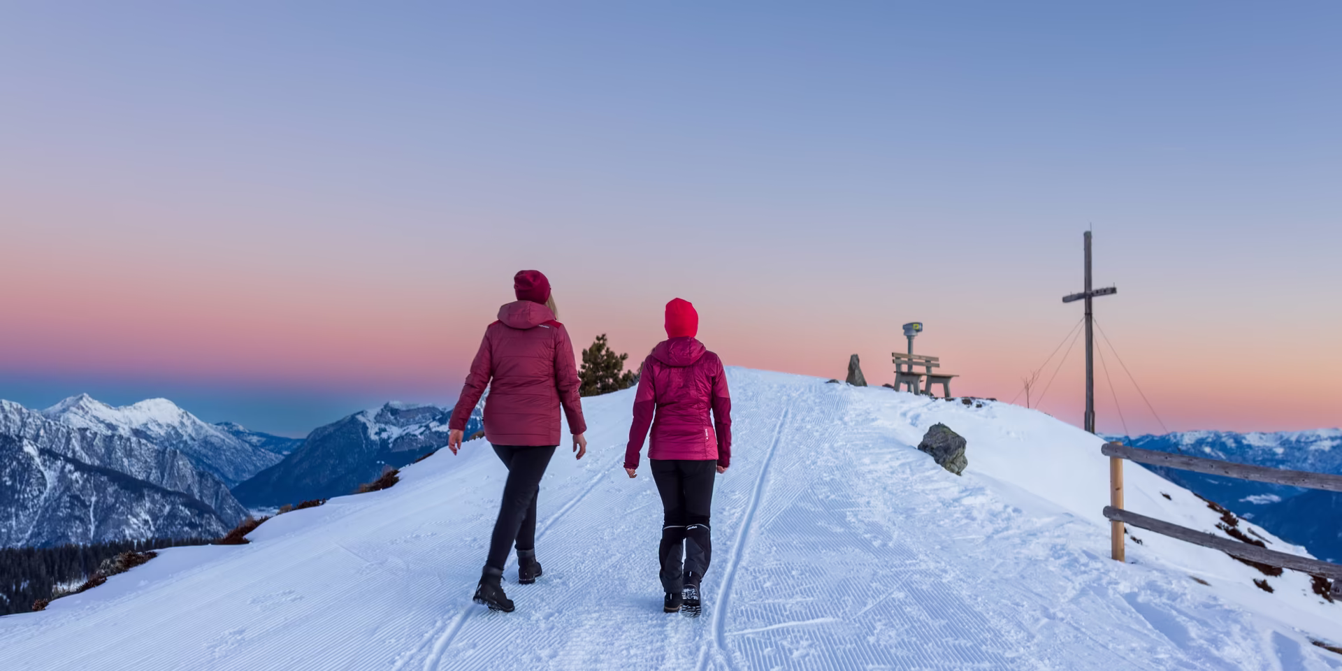 Winterwanderung Spieljoch © Becknaphoto Winterwanderung Spieljoch © Becknaphoto