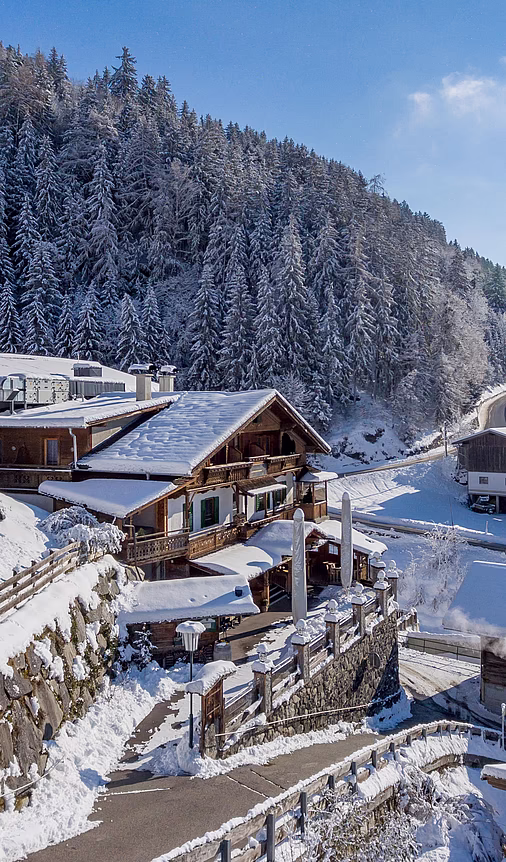 Winteransicht © Gasthof Märzenklamm Winteransicht © Gasthof Märzenklamm